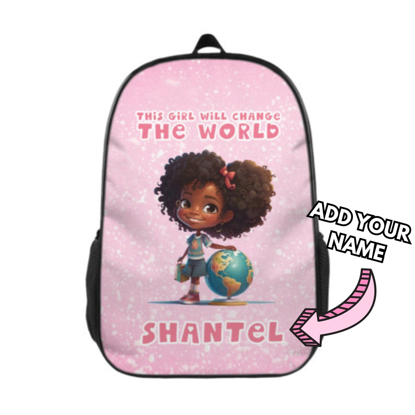 Personalised Affirmation Children's Backpack For Girls