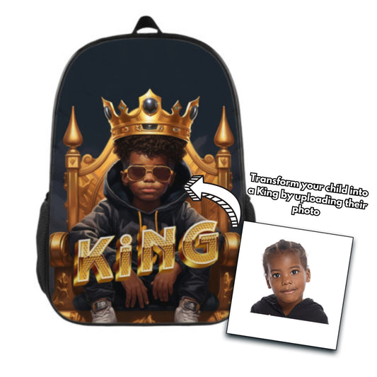 King Transformation School Bag