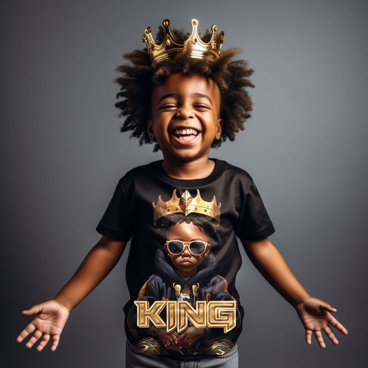 Black Boy King T-shirt