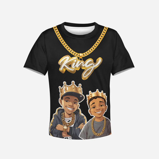 Hiphop Style Young King T-shirt