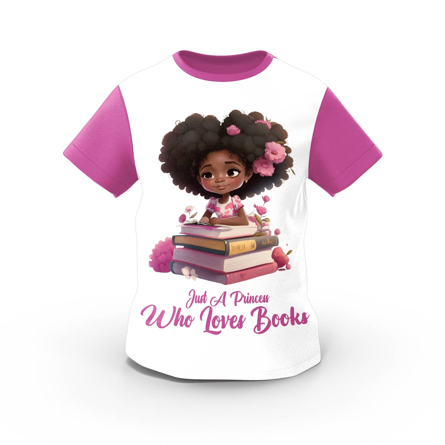 Just A Princess Who Loves Books T-shirt