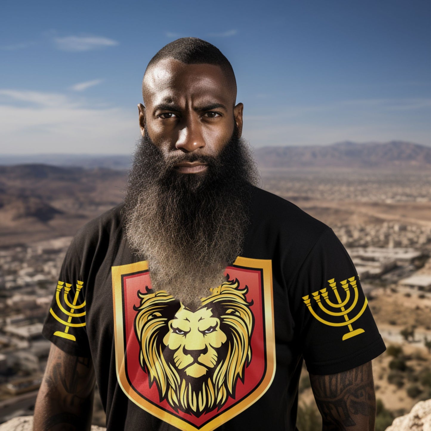 Israelite Tribe Of Judah T-shirt Black